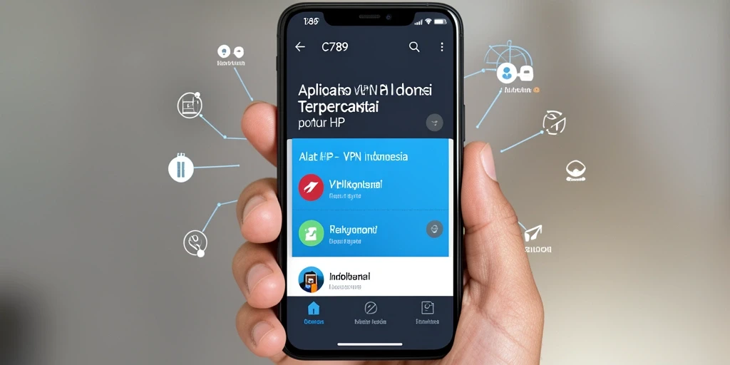 Tampilan antarmuka C789 yang sederhana dan fungsional untuk VPN.