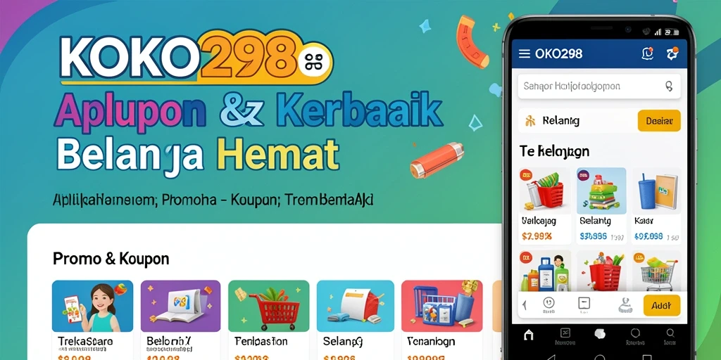 Tampilan antarmuka KOKO288 untuk promo dan kupon.