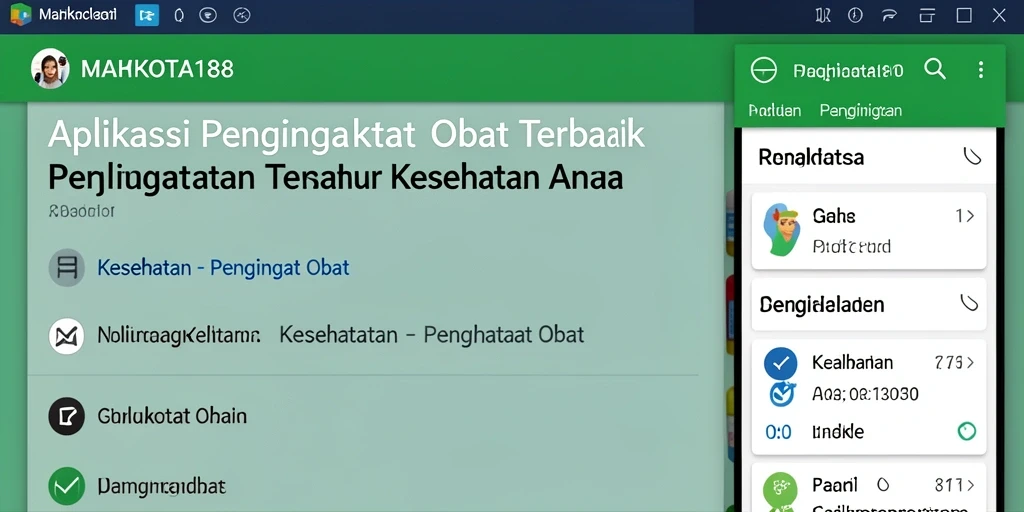 Antarmuka pengguna MAHKOTA188 yang ramah dan informatif.