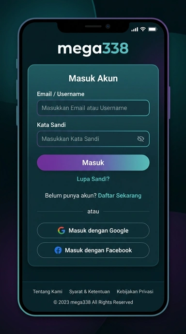Masuk Akun mega338 Dengan Mudah dan Cepat